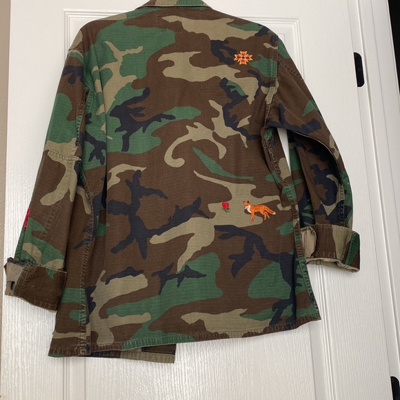 Harvey Faircloth camo button up jacket - Picture 3 of 6